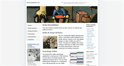 Desktop Screenshot of krissfoundation.org